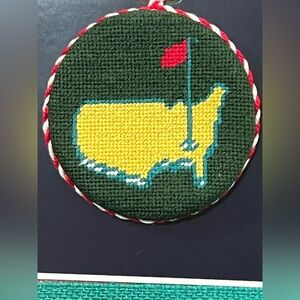 NEW 2025 Masters Needlepoint Ornament National Golf Club ANGC